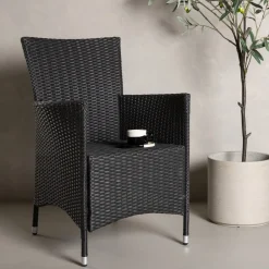 Fjôrd Tuinstoel Knick Zwart