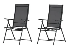Fjôrd Tuinstoel Levanzo Zwart