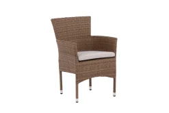 Fjôrd Tuinstoel Malina Aluminium Naturel Wicker