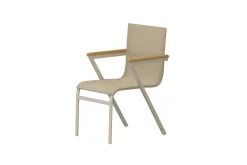 Fjôrd Tuinstoel Mexico Aluminium Beige