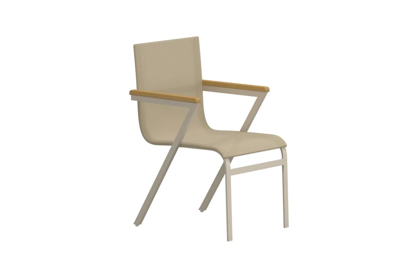 Fjôrd Tuinstoel Mexico Aluminium Beige