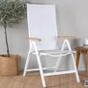 Fjôrd Tuinstoel Panama Wit