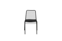 Fjôrd Tuinstoel Panjin Aluminium Zwart