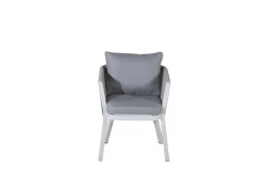 Fjôrd Tuinstoel Virya Grijs/Wit