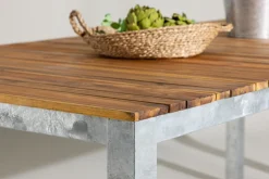 Fjôrd Tuintafel Acaciahout/metaal Zenia 200cm