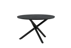 Fjôrd Tuintafel Alma Rond Zwart ⌀120cm