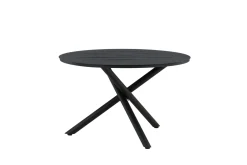 Fjôrd Tuintafel Alma Rond Zwart ⌀120cm