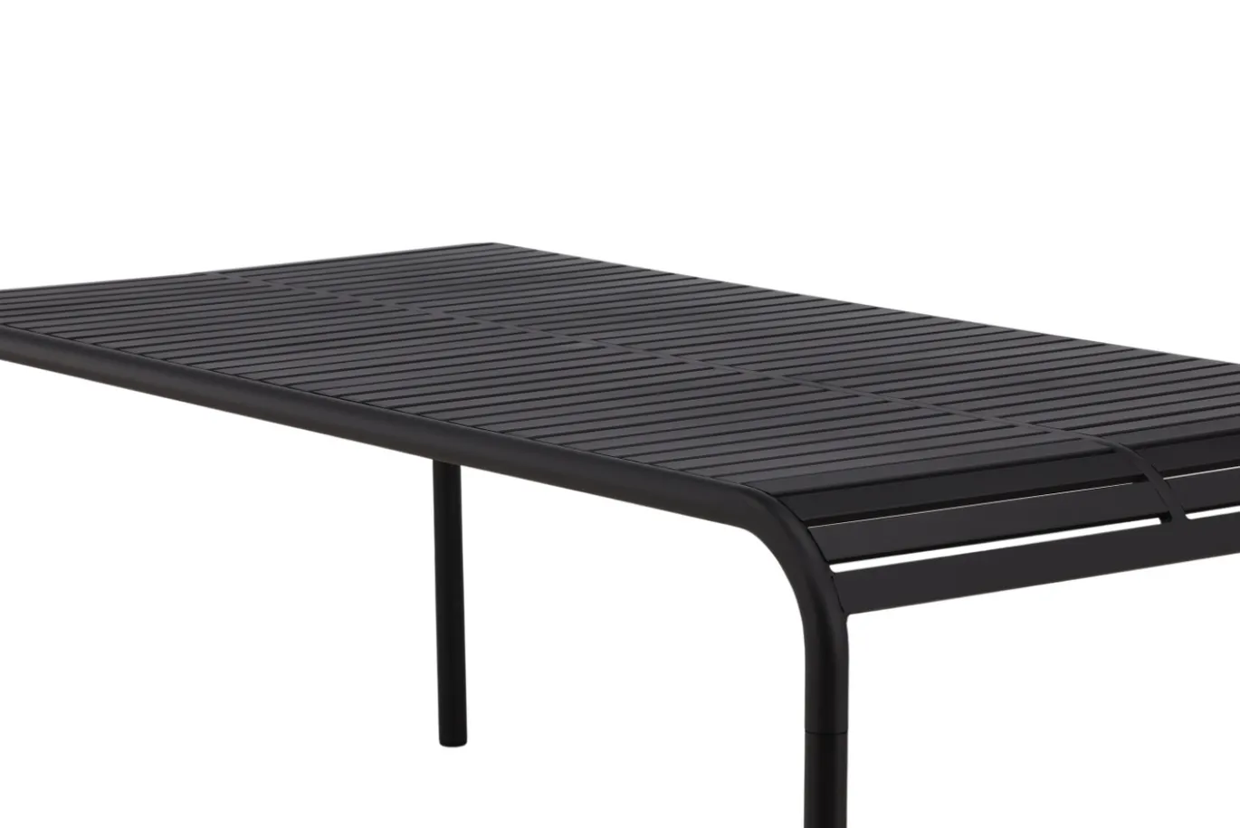 Fjôrd Tuintafel Borneo Zwart 200x100cm