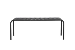 Fjôrd Tuintafel Borneo Zwart 200x100cm