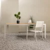 Fjôrd Tuintafel Break Beige 205x90cm