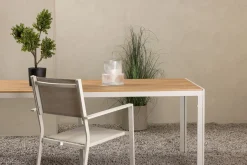 Fjôrd Tuintafel Break Beige 205x90cm