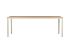 Fjôrd Tuintafel Break Beige 205x90cm