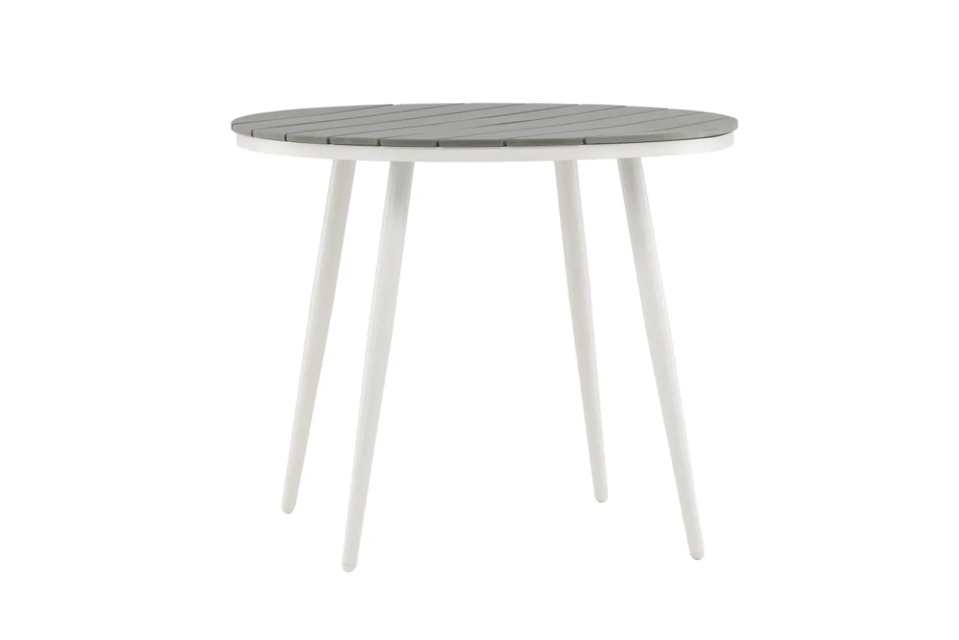 Fjôrd Tuintafel Break Rond Grijs ⌀90cm