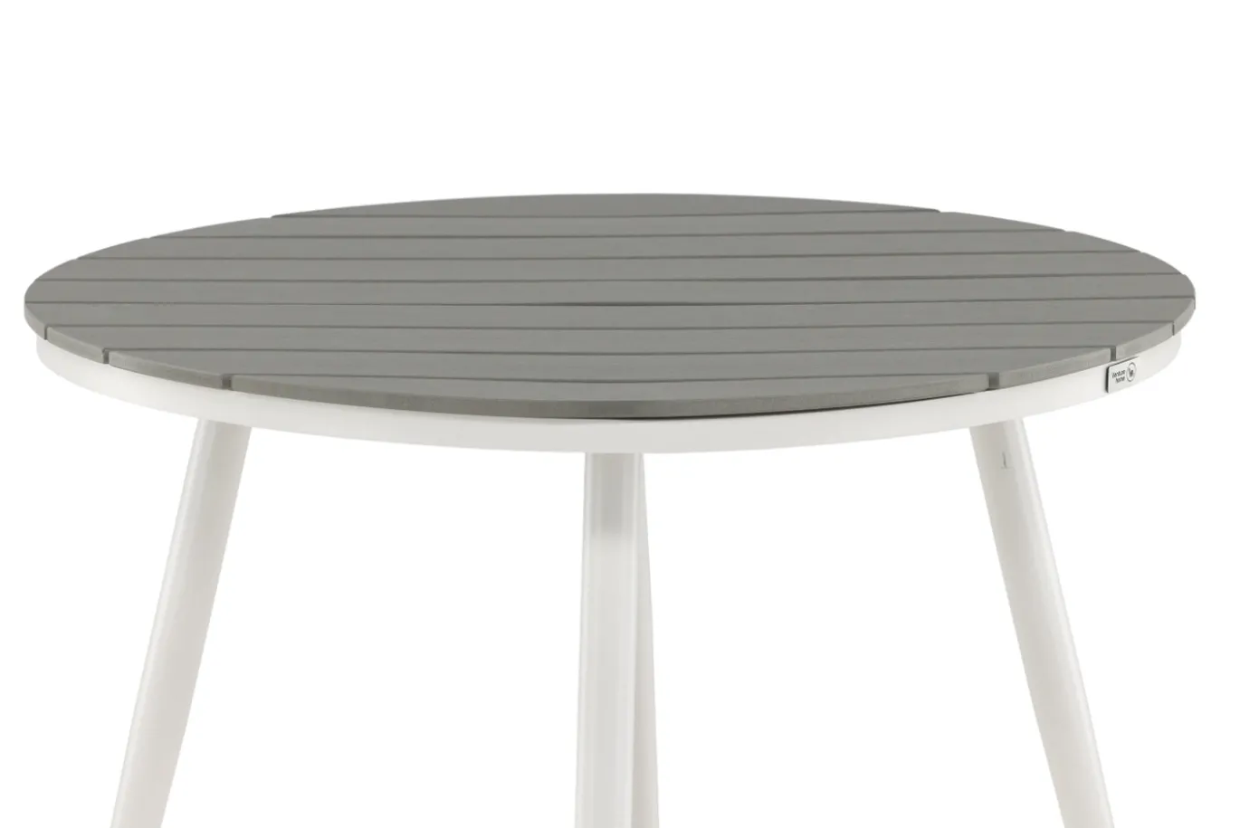 Fjôrd Tuintafel Break Rond Grijs ⌀90cm