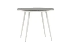 Fjôrd Tuintafel Break Rond Grijs ⌀90cm