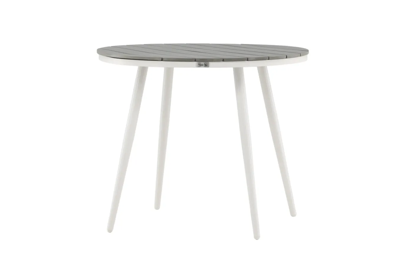 Fjôrd Tuintafel Break Rond Grijs ⌀90cm