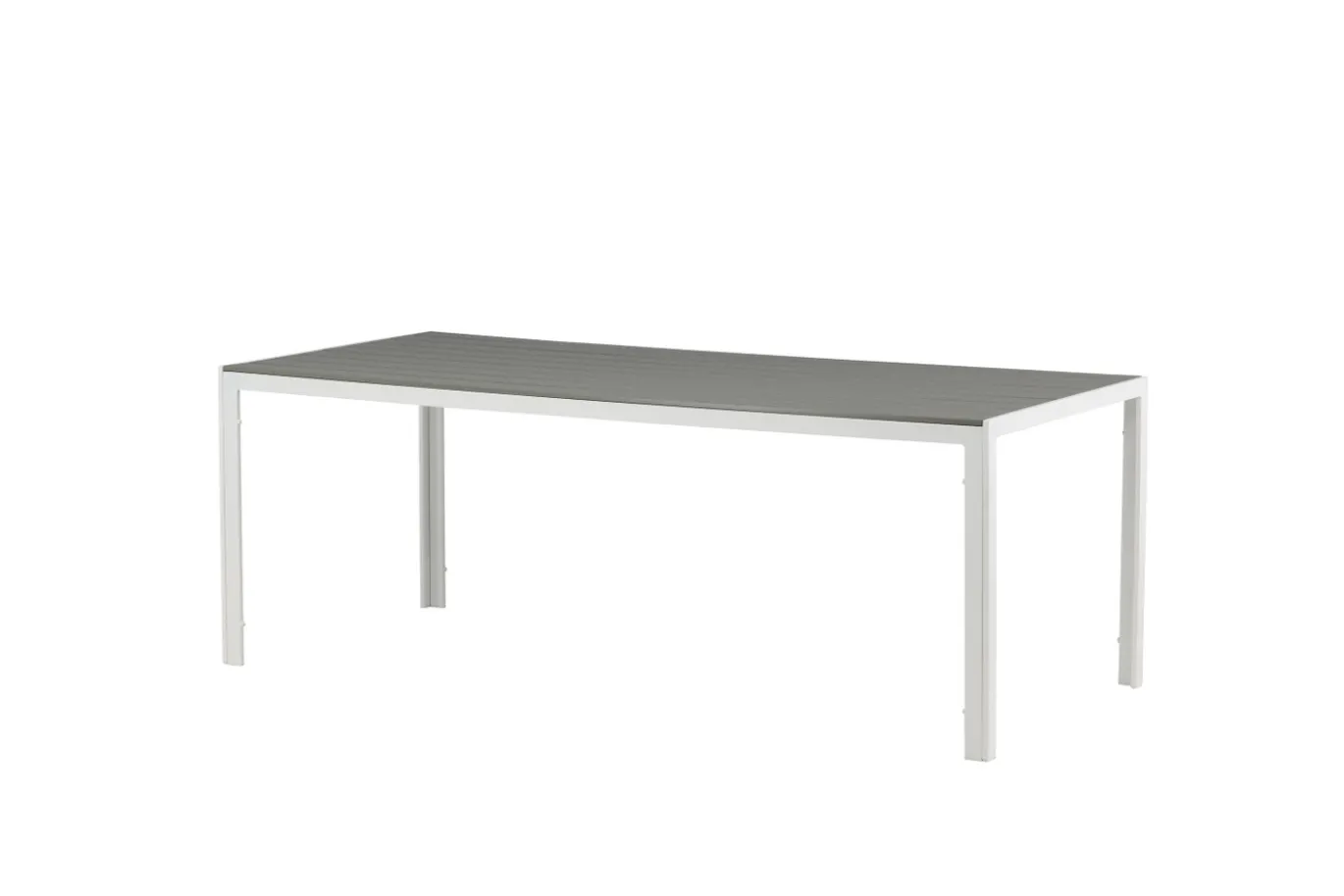 Fjôrd Tuintafel Break Wit/Grijs 205cm