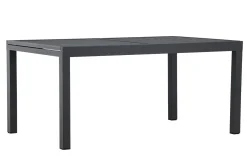 Fjôrd Tuintafel Capo Zwart 160x100cm