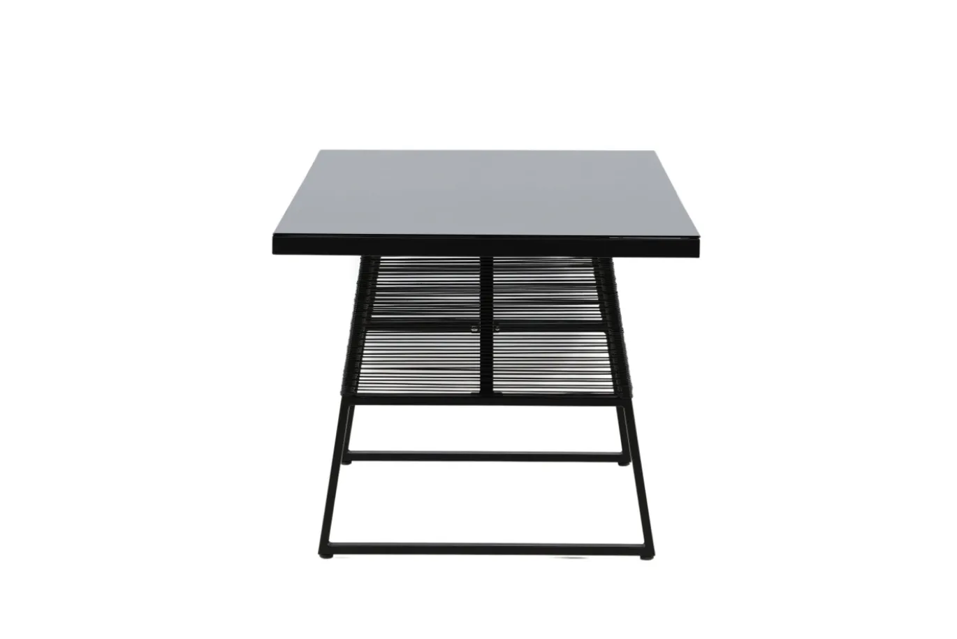 Fjôrd Tuintafel Dallas Zwart 193x90cm