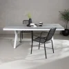Fjôrd Tuintafel Garcia Grijs 200x100cm