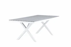 Fjôrd Tuintafel Garcia Grijs 200x100cm