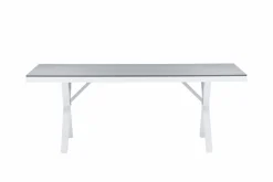 Fjôrd Tuintafel Garcia Grijs 200x100cm