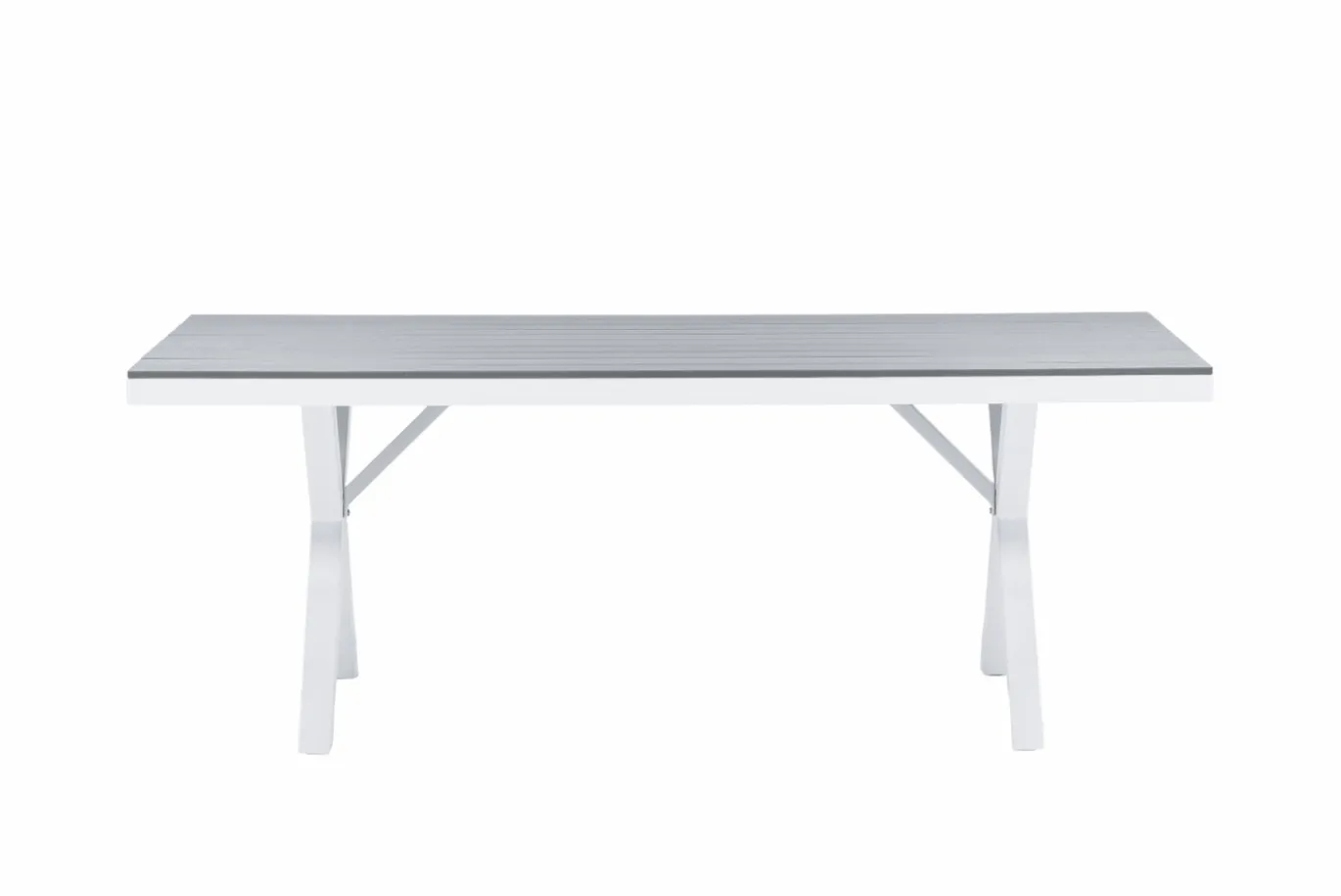 Fjôrd Tuintafel Garcia Grijs 200x100cm