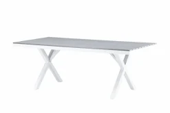 Fjôrd Tuintafel Garcia Grijs 200x100cm
