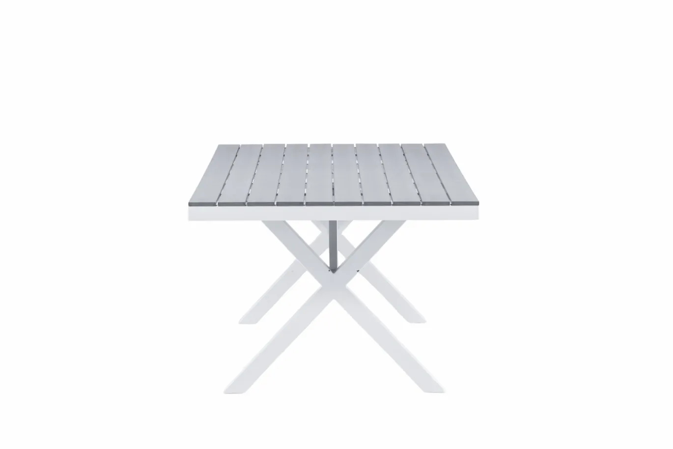 Fjôrd Tuintafel Garcia Grijs 200x100cm