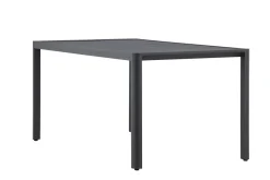 Fjôrd Tuintafel Giardini Zwart 150x85cm