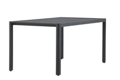 Fjôrd Tuintafel Giardini Zwart 150x85cm