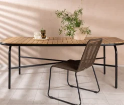 Fjôrd Tuintafel Holmbeck Acaciahout 200cm