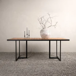 Fjôrd Tuintafel Khung Naturel 200x100cm