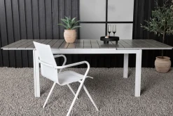 Fjôrd Tuintafel Levels Wit 160x100cm