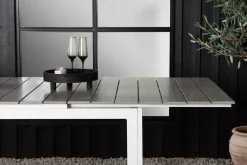 Fjôrd Tuintafel Levels Wit 160x100cm