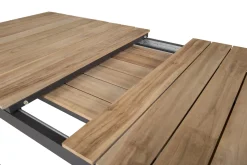 Fjôrd Tuintafel Mexico Naturel/Zwart 180x90cm