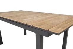Fjôrd Tuintafel Mexico Naturel/Zwart 180x90cm