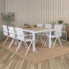 Fjôrd Tuintafel Mexico Naturel/Wit 180x90cm