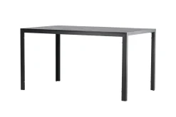 Fjôrd Tuintafel Mirko Zwart 140x80cm