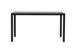 Fjôrd Tuintafel Mirko Zwart 140x80cm
