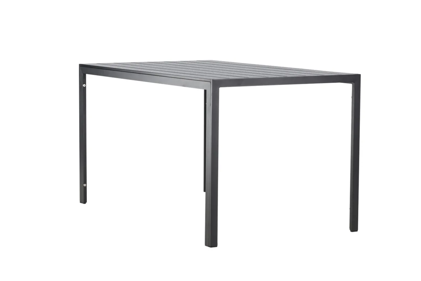 Fjôrd Tuintafel Mirko Zwart 140x80cm