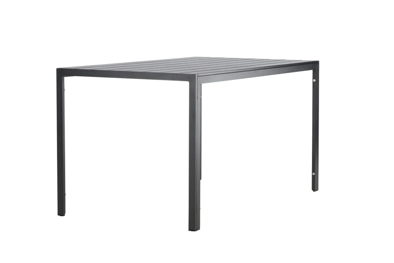 Fjôrd Tuintafel Mirko Zwart 140x80cm