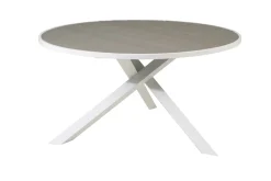 Fjôrd Tuintafel Parma Rond Wit ⌀140cm