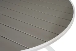 Fjôrd Tuintafel Parma Rond Wit ⌀140cm