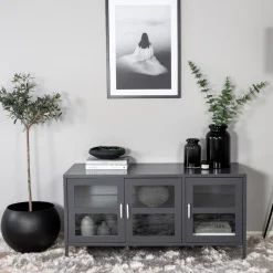 Fjôrd Tv-meubel Acero Grijs 120cm