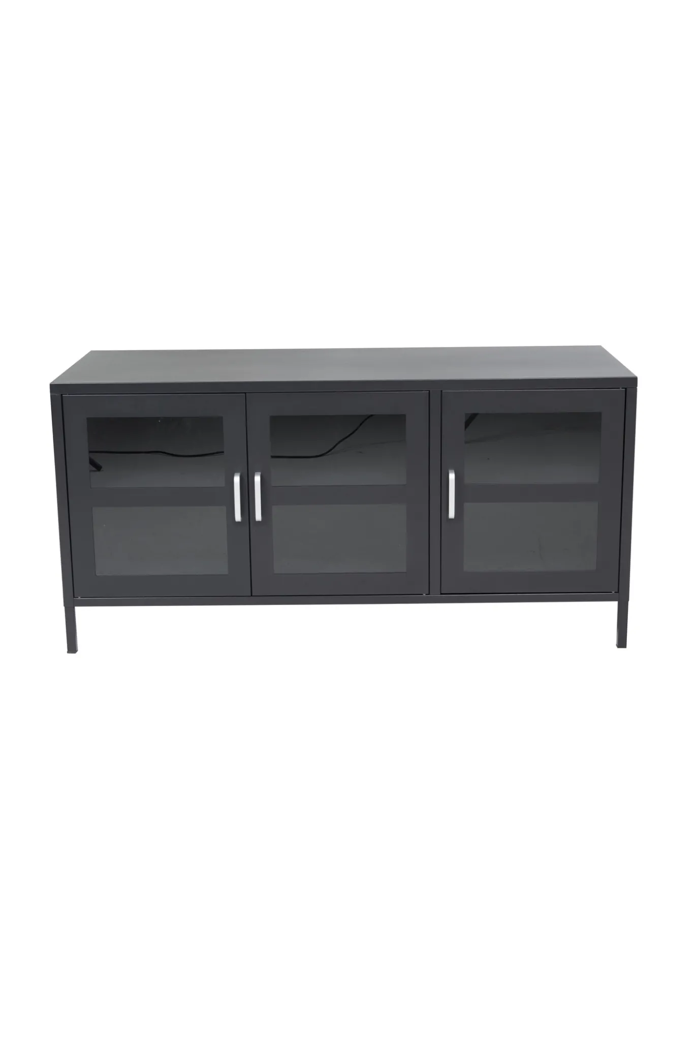 Fjôrd Tv-meubel Acero Zwart 120cm