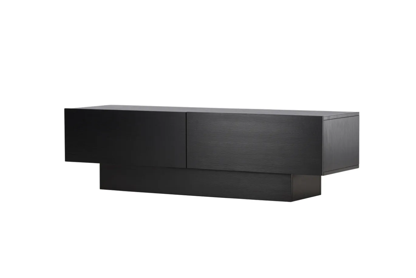 Fjôrd Tv-meubel Cuenca Zwart 160cm