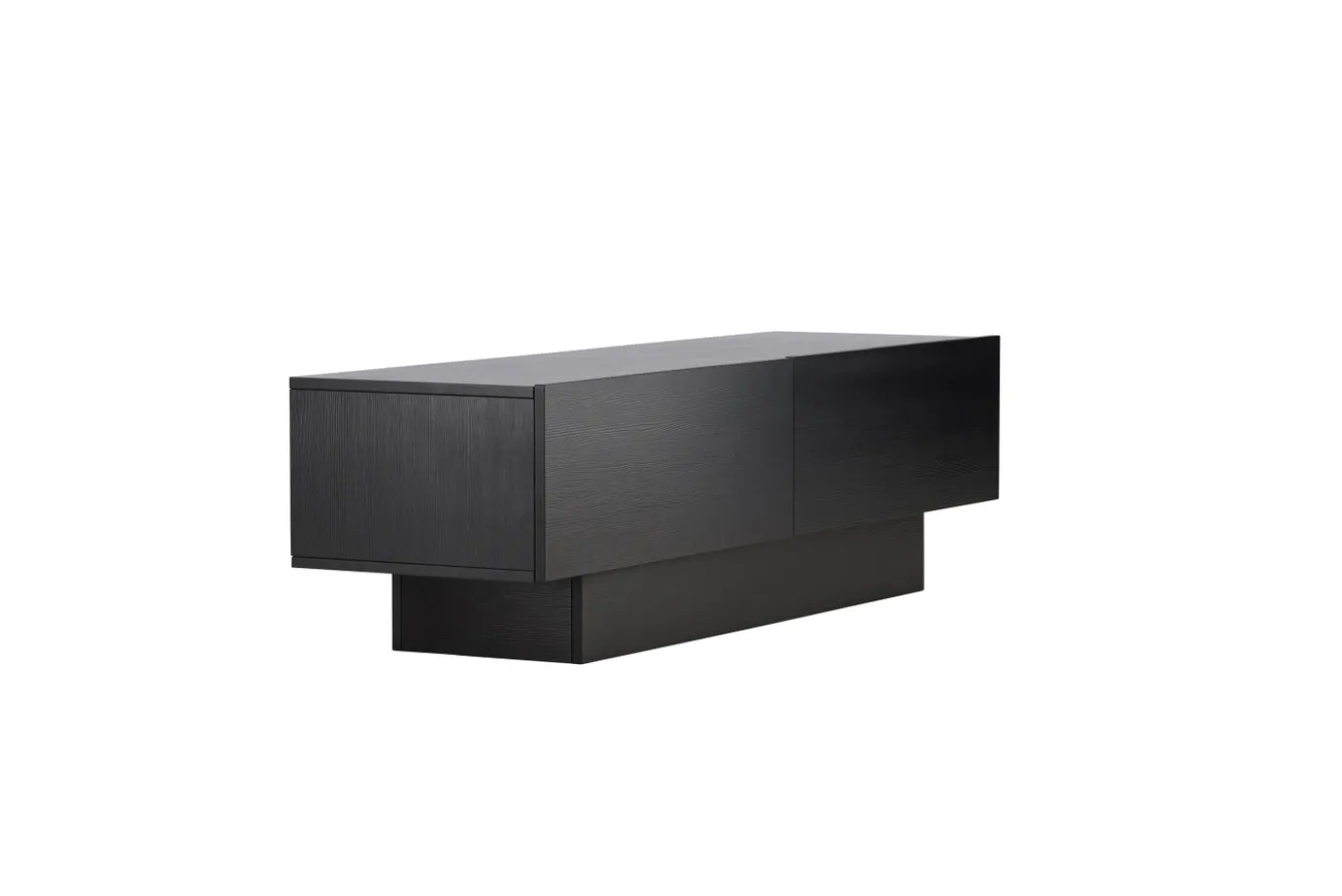 Fjôrd Tv-meubel Cuenca Zwart 160cm
