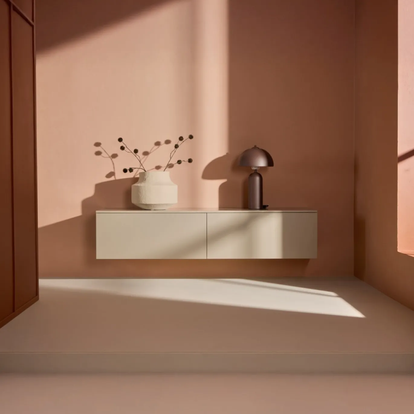 Fjôrd Tv-Meubel Frihamn Beige 160x45cm