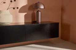 Fjôrd Tv-Meubel Frihamn Zwart 160x35cm